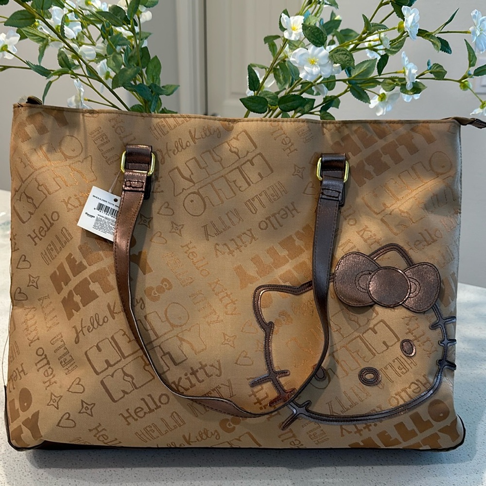 Hello Kitty Brown Tote Bag